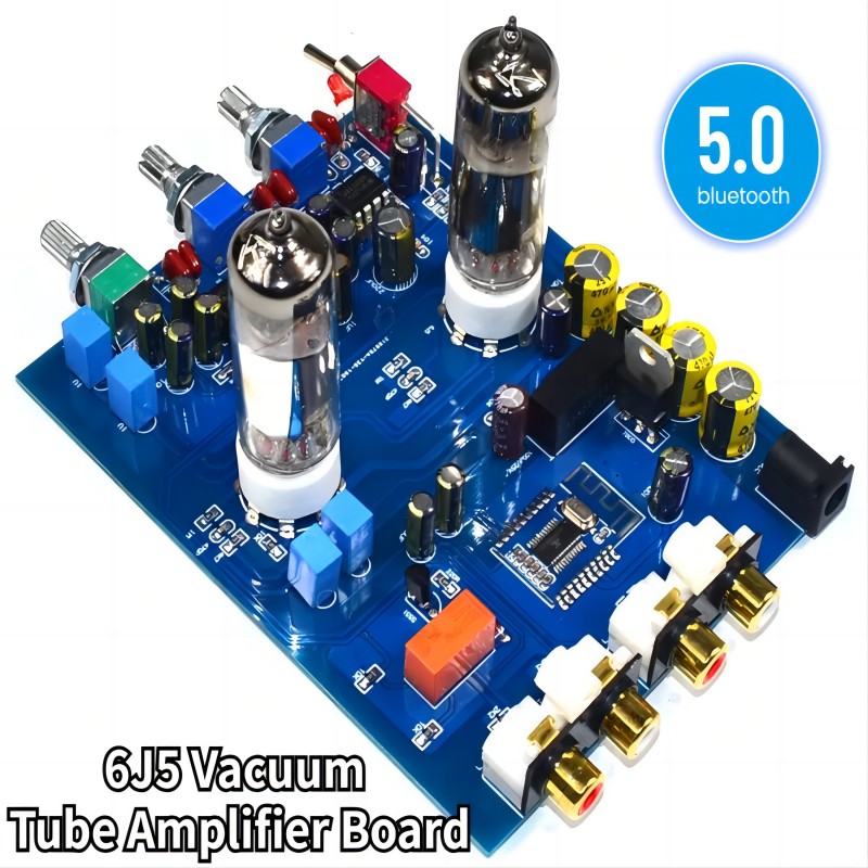 Tube Amplifier Part - 6J5 Vakuumröhrenverstärkerplatine 5.0 Bluetooth Vakuumröhrenvorverstärkerplatine für