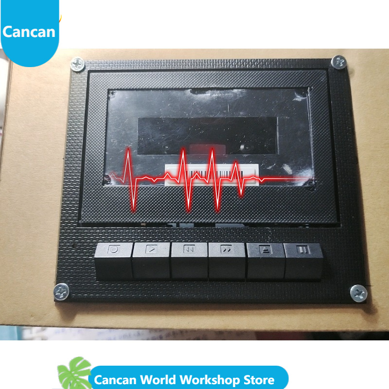 Cassette Tape Head - Geeignet für ta7668 Stereo-Kassettenrekorder-Kopf-Vorverstärkerplatine DIY-Kit, Kassettenrekorder.