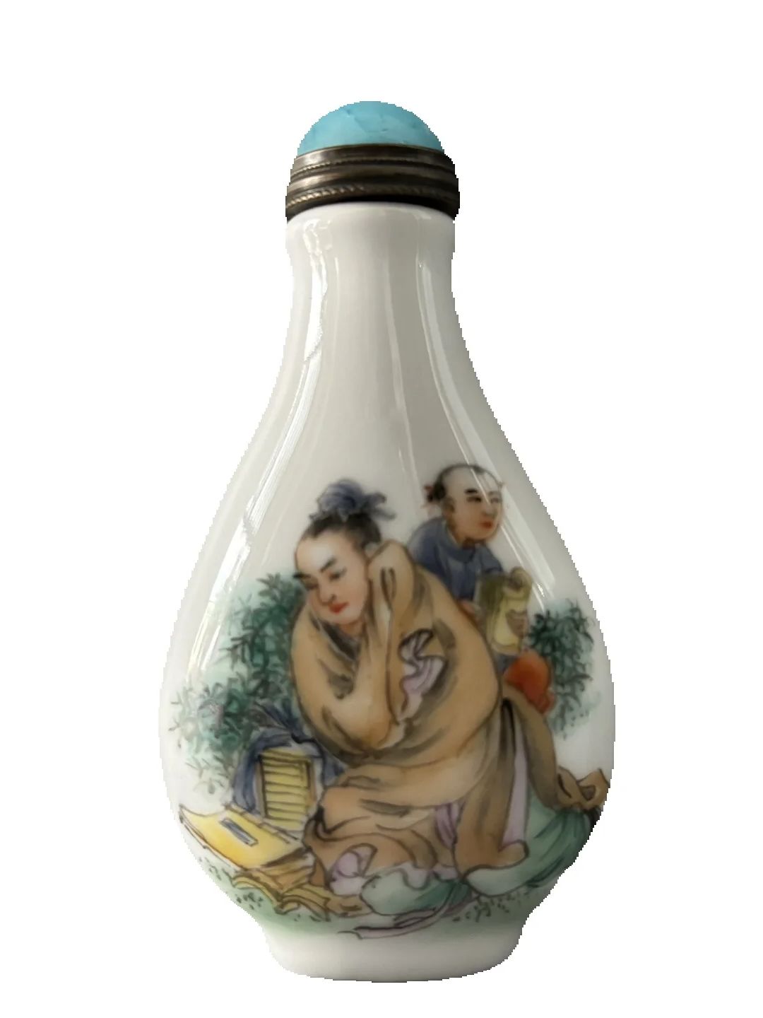 Vintage Collectible Bottles - Sammlung Chinesisches Vintage-Porzellan, bemalt, exquisite Figurengeschichte,