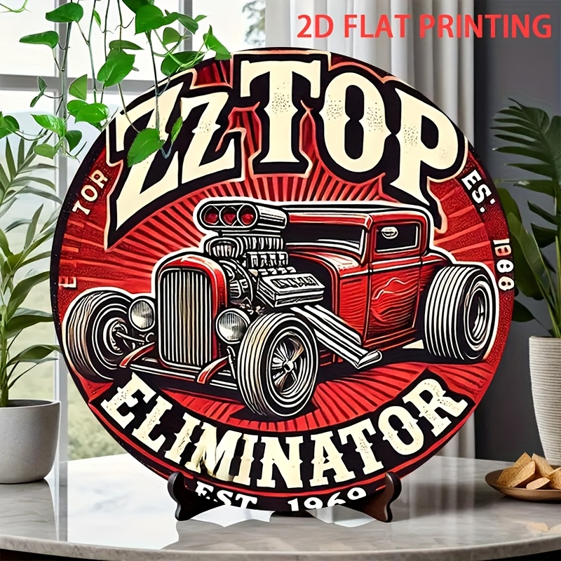 Vintage Collectible Signs - 2D Flat, 1 Stück ZZ Top