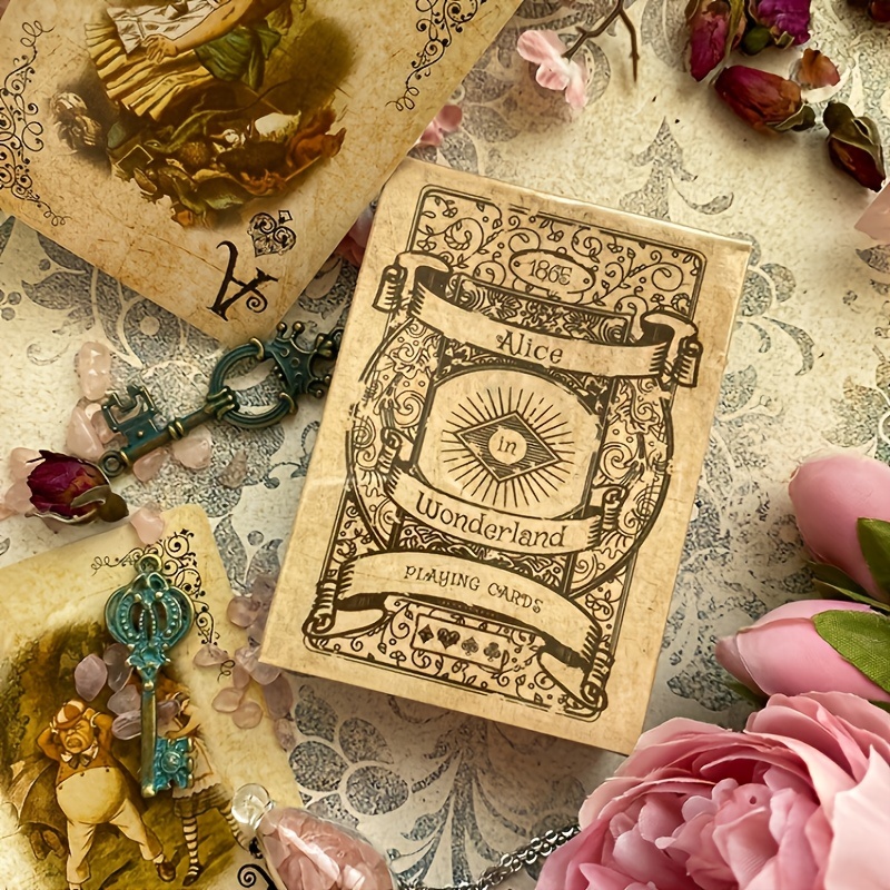 Vintage Collectible Playing Cards - Spielkarten im Vintage-Stil mit Tieren und