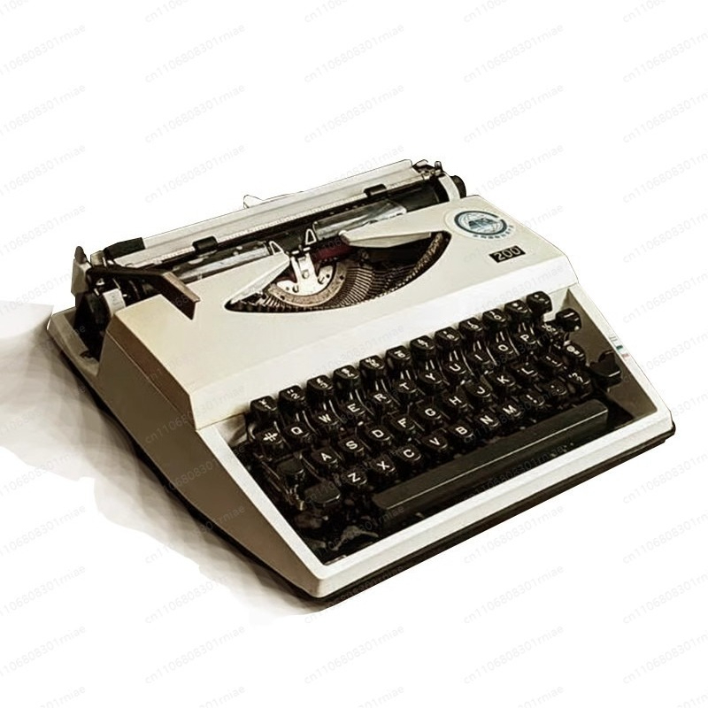 Vintage Things Collection - Vintage-Schreibmaschine mit englischer Mechanik, Flying Fish-200,