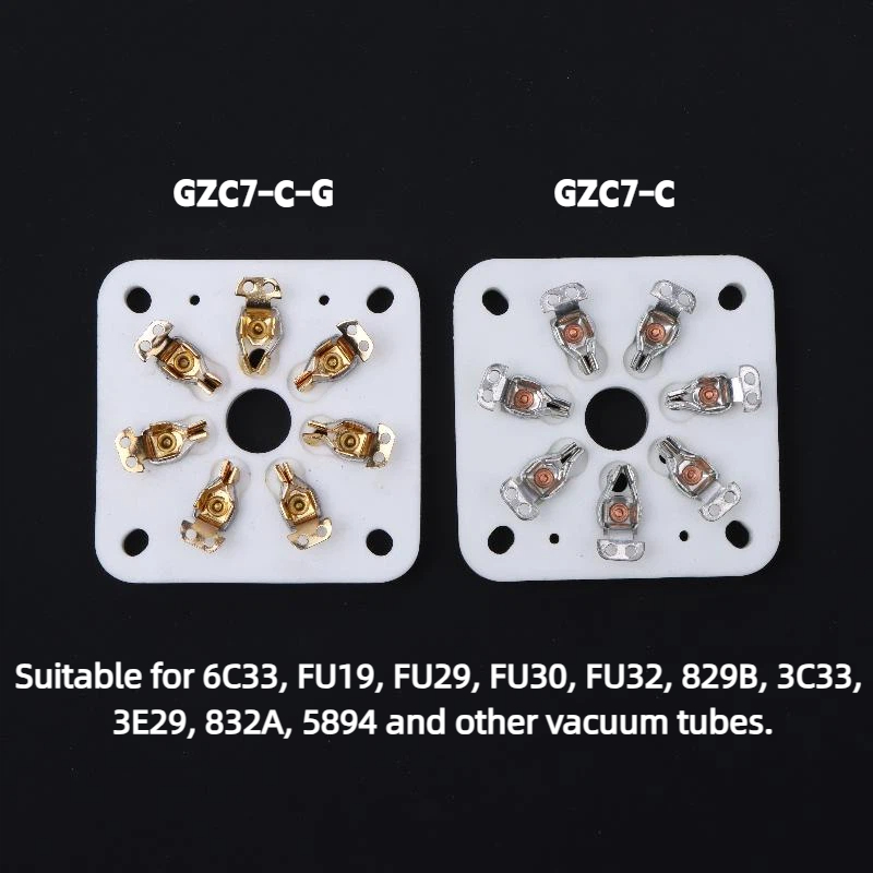 Tube Amplifier Part - 7-Polige Keramik-Vakuumröhrenfassung für FU19 FU32 6C3