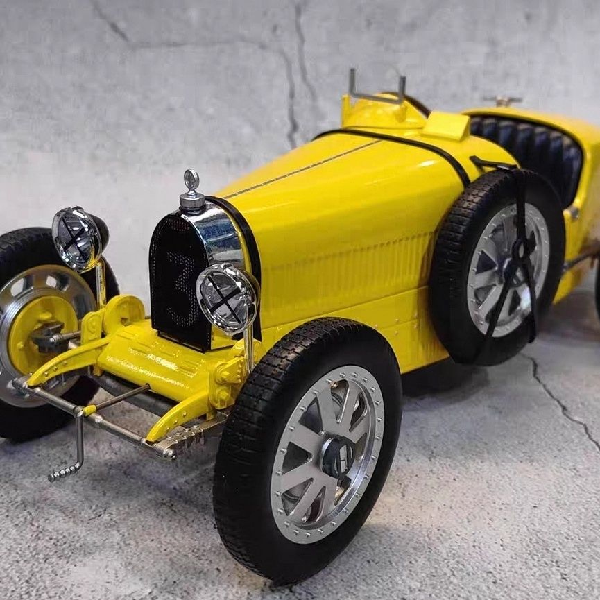 Vintage Collectible Cars - NOREV 1/12 Bugatti T35 Cabriolet Klassisches