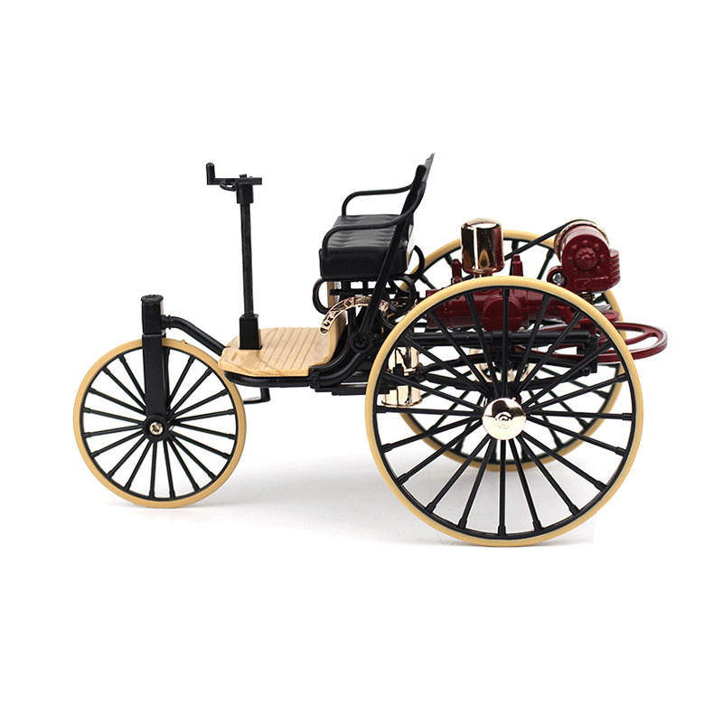 Vintage Collectible Cars - Simulations-Dreirad-Rückziehspielzeug für Kinder, Geschenkkollektion, 1 Stück,