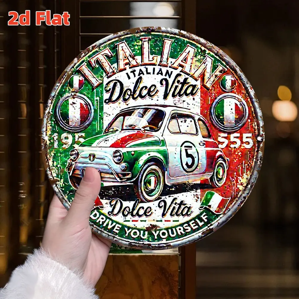 2D flach, italienischer Vintag – Vintage Collectible Cars Bewertung und Preis