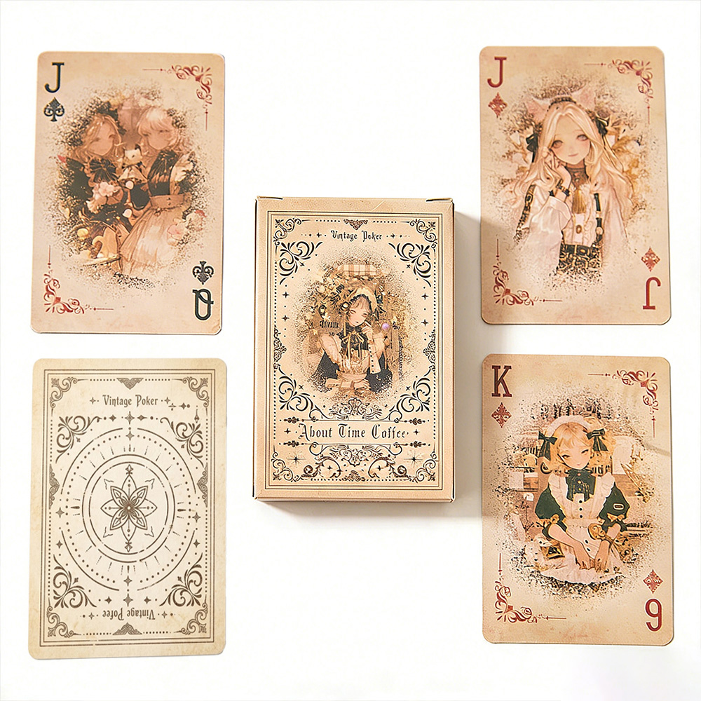 Vintage Märchen-Mädchen Spielk – Vintage Collectible Playing Cards Bewertung und Preis