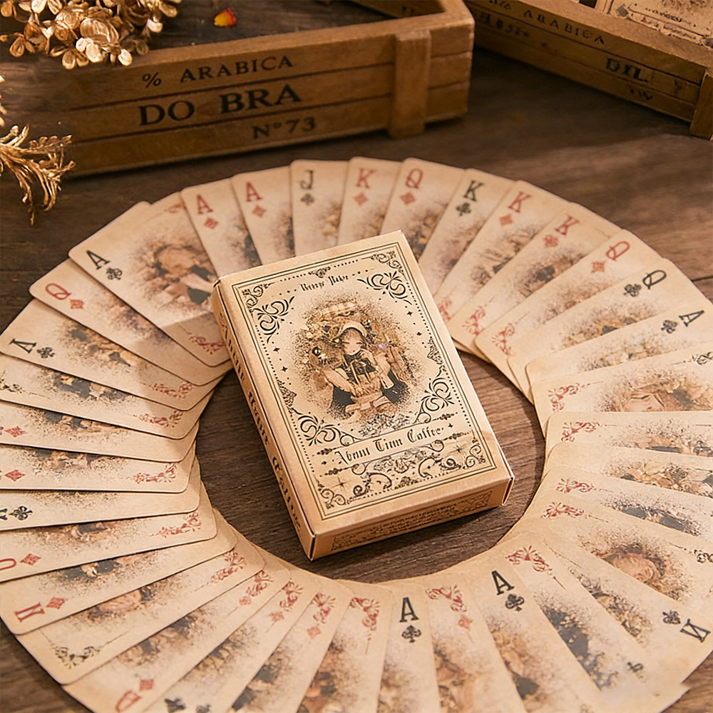 Vintage Märchen-Mädchen Spielk – Vintage Collectible Playing Cards Bewertung und Preis
