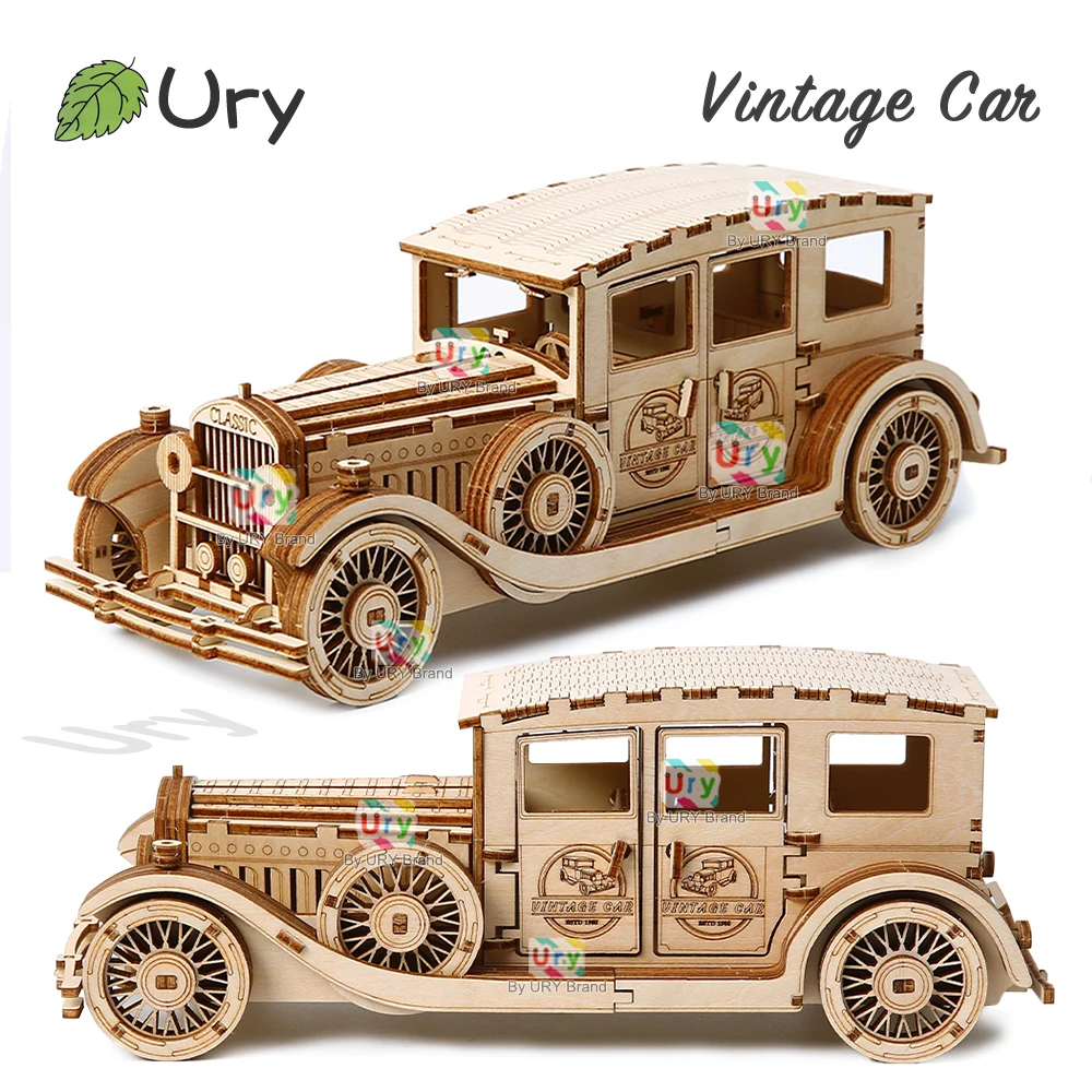 Ury 3D Holzpuzzle Retro Oldtim – Vintage Collectible Cars Bewertung und Preis