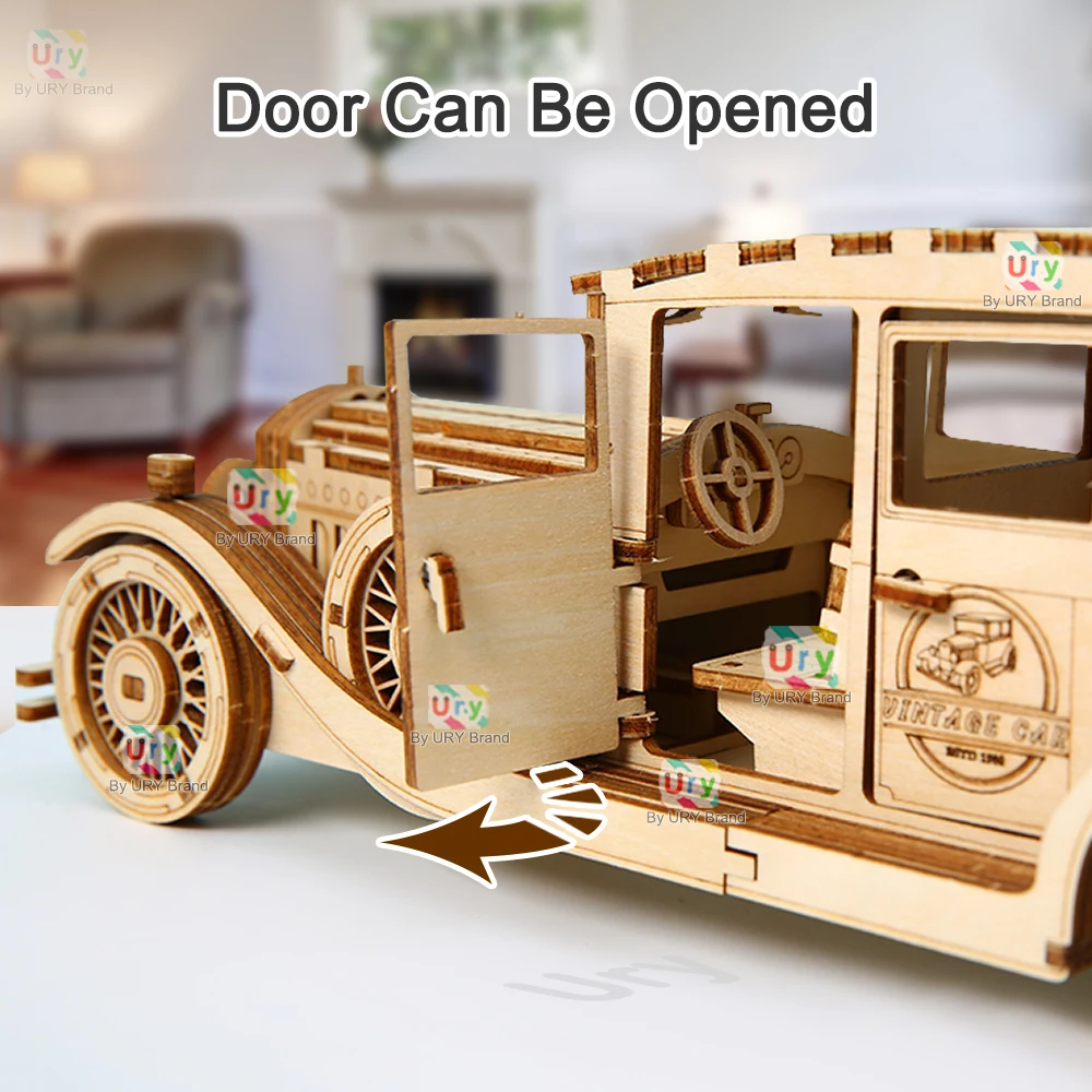 Ury 3D Holzpuzzle Retro Oldtim – Vintage Collectible Cars Bewertung und Preis