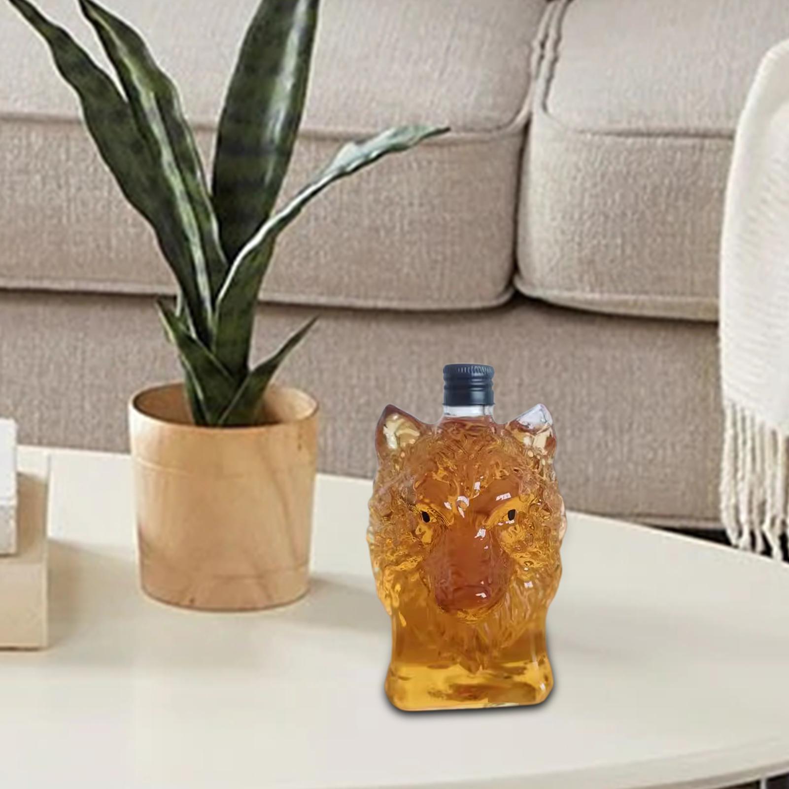 Whiskey-Flasche in Wolf-Form,  – Vintage Collectible Bottles Bewertung und Preis
