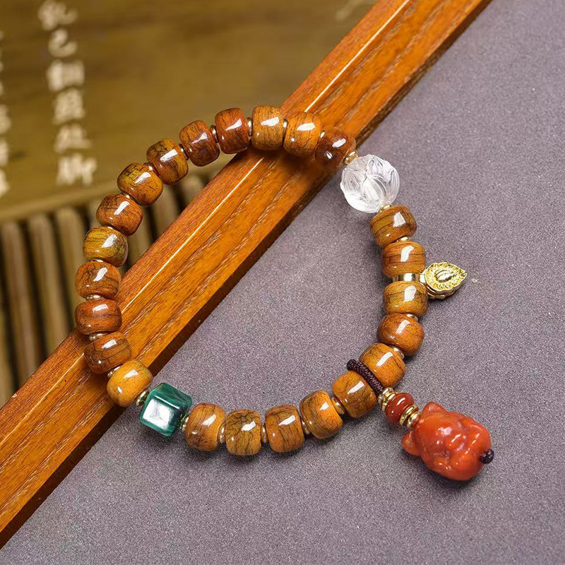 Rückfluss-Armband mit Yak-Knoc – Vintage Collectible Glass Bewertung und Preis
