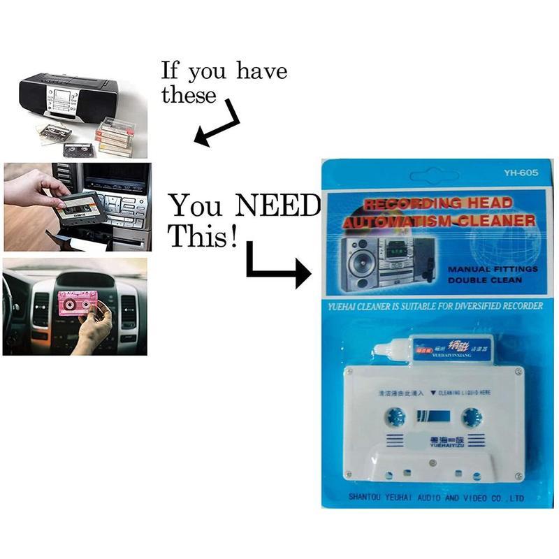 Kassetten-Reinigungsset Entmag – Cassette Tape Head Bewertung und Preis