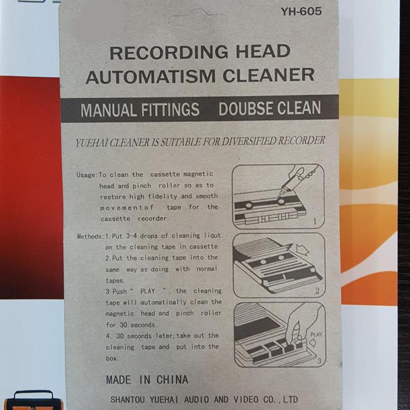 Kassetten-Reinigungsset Entmag – Cassette Tape Head Bewertung und Preis