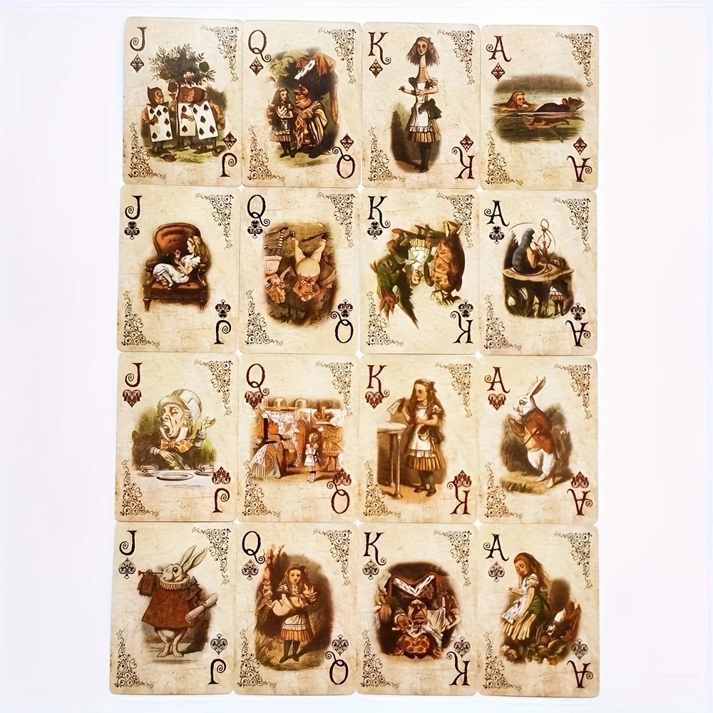 1 Set/2 Sets Alice Vintage Pap – Vintage Collectible Playing Cards Bewertung und Preis