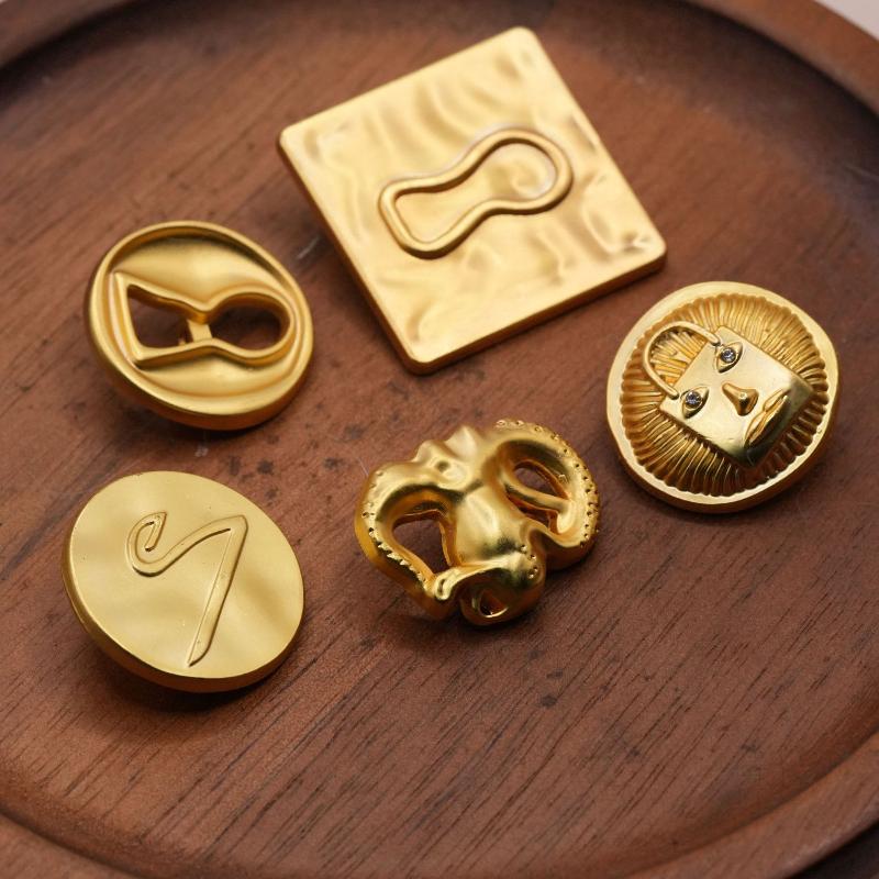 Vintage-Metallknöpfe, künstler – Vintage Collectible Buttons Bewertung und Preis