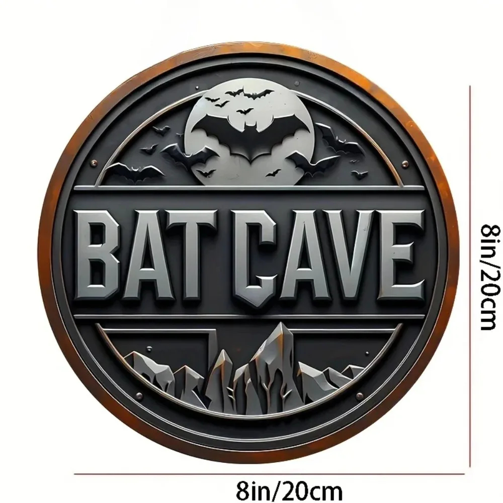 Vintage Batcave Metallschild – – Vintage Collectible Signs Bewertung und Preis