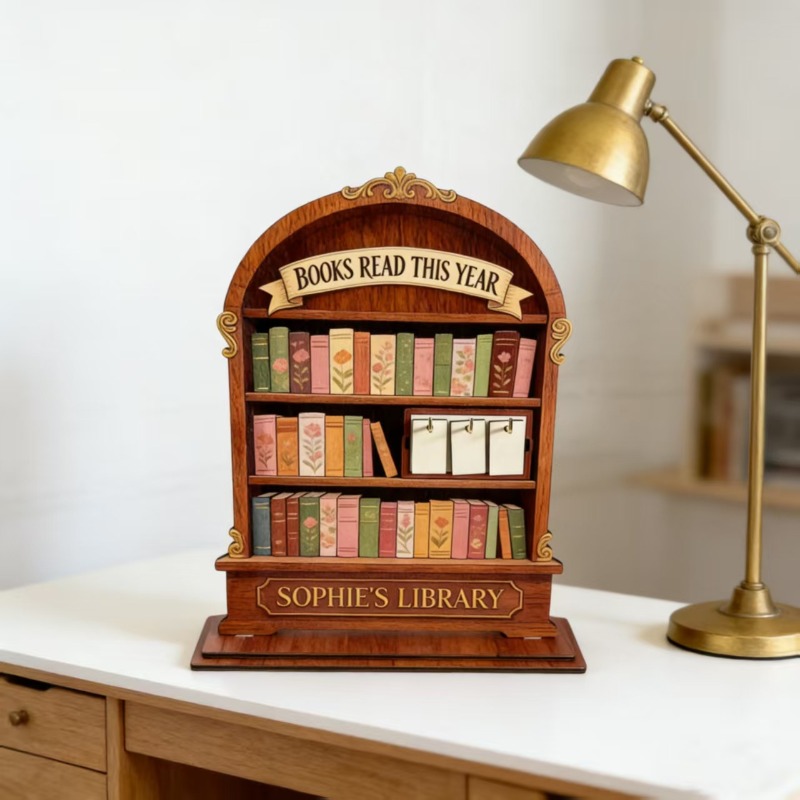Vintage Holz-Buchseitenzähler: – Vintage And Collectible Books Bewertung und Preis