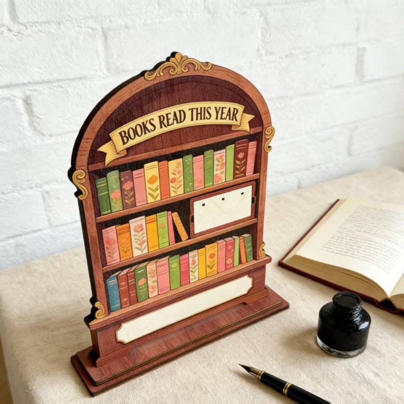 Vintage Holz-Buchseitenzähler: – Vintage And Collectible Books Bewertung und Preis