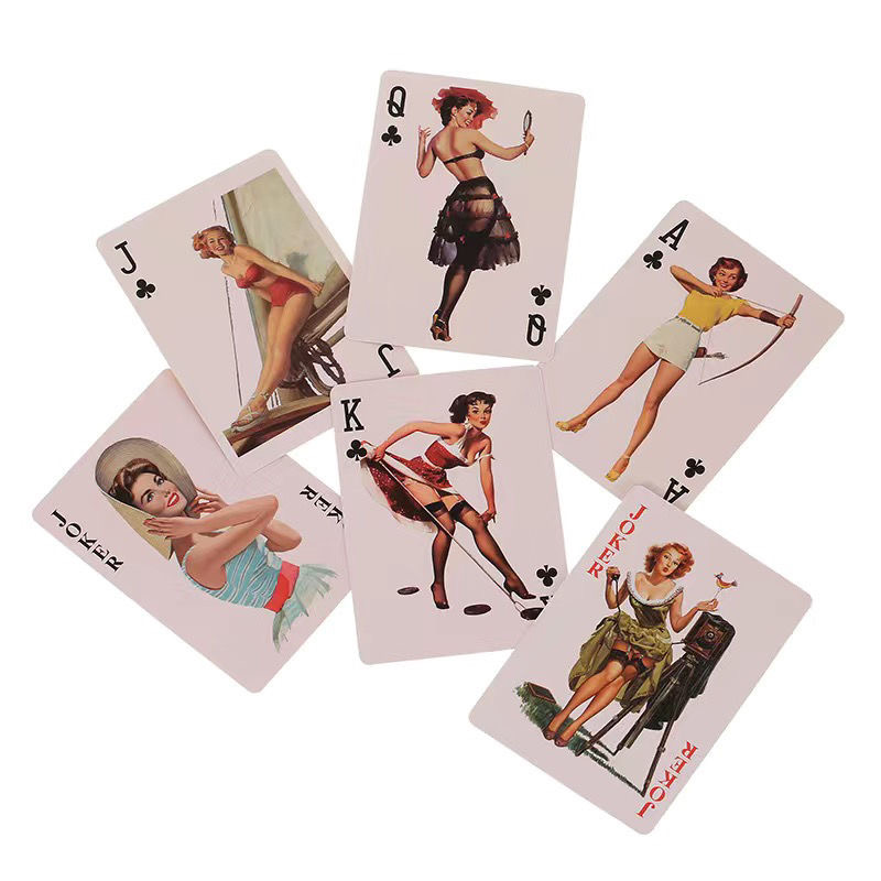Vintage Sexy Bikini Beauty Spi – Vintage Collectible Playing Cards Bewertung und Preis