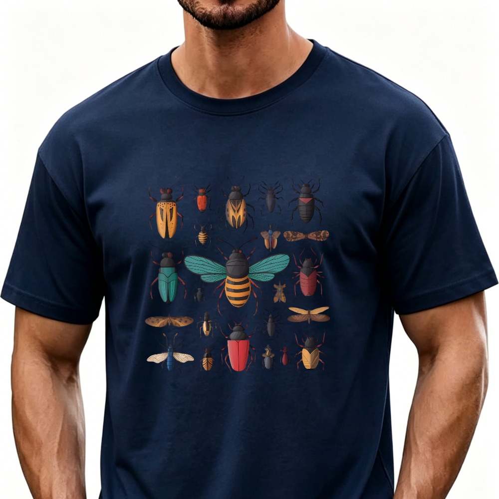 Vintage Buntes Käfer-Insekten- – Collectible Vintage T Shirts Bewertung und Preis