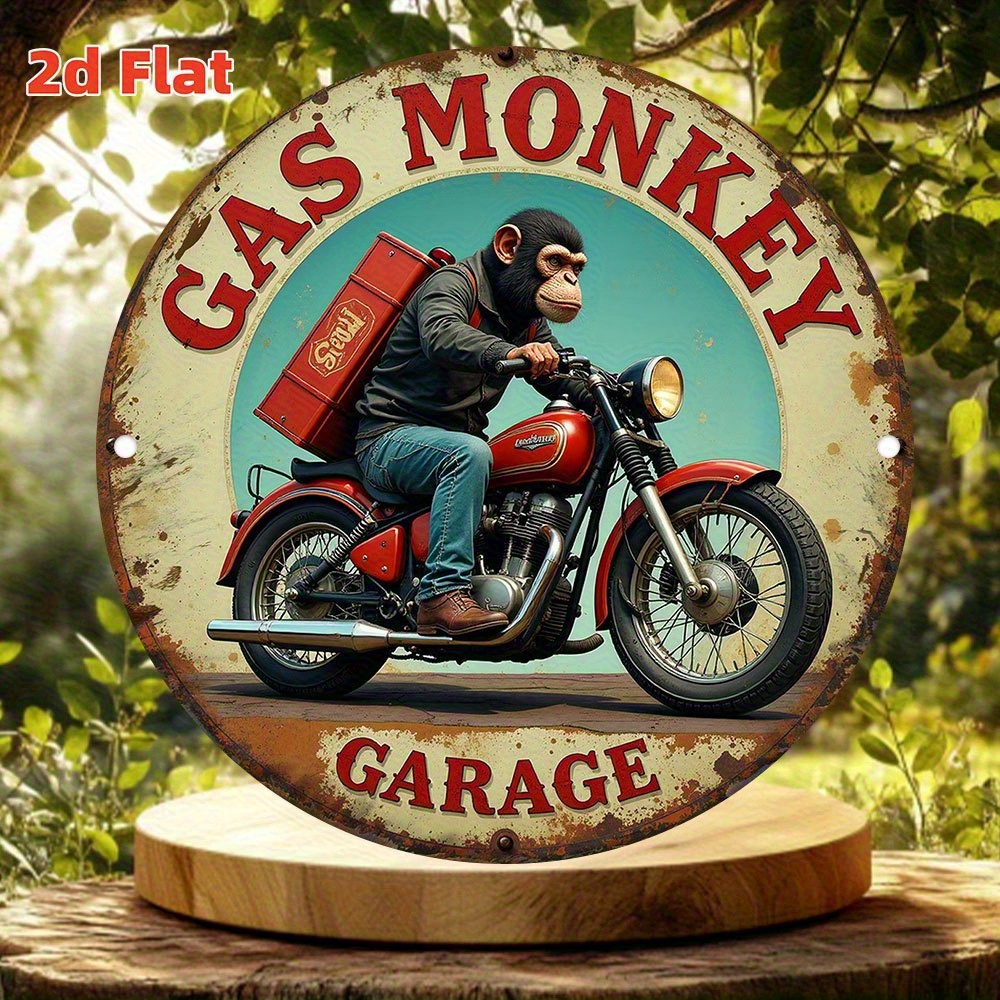 Vintage Gas Monkey Garage Wand – Vintage Collectible Signs Bewertung und Preis