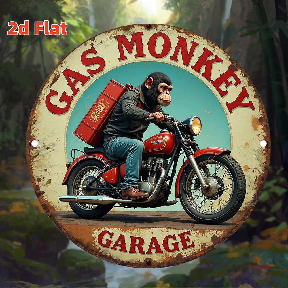 Vintage Gas Monkey Garage Wand – Vintage Collectible Signs Bewertung und Preis