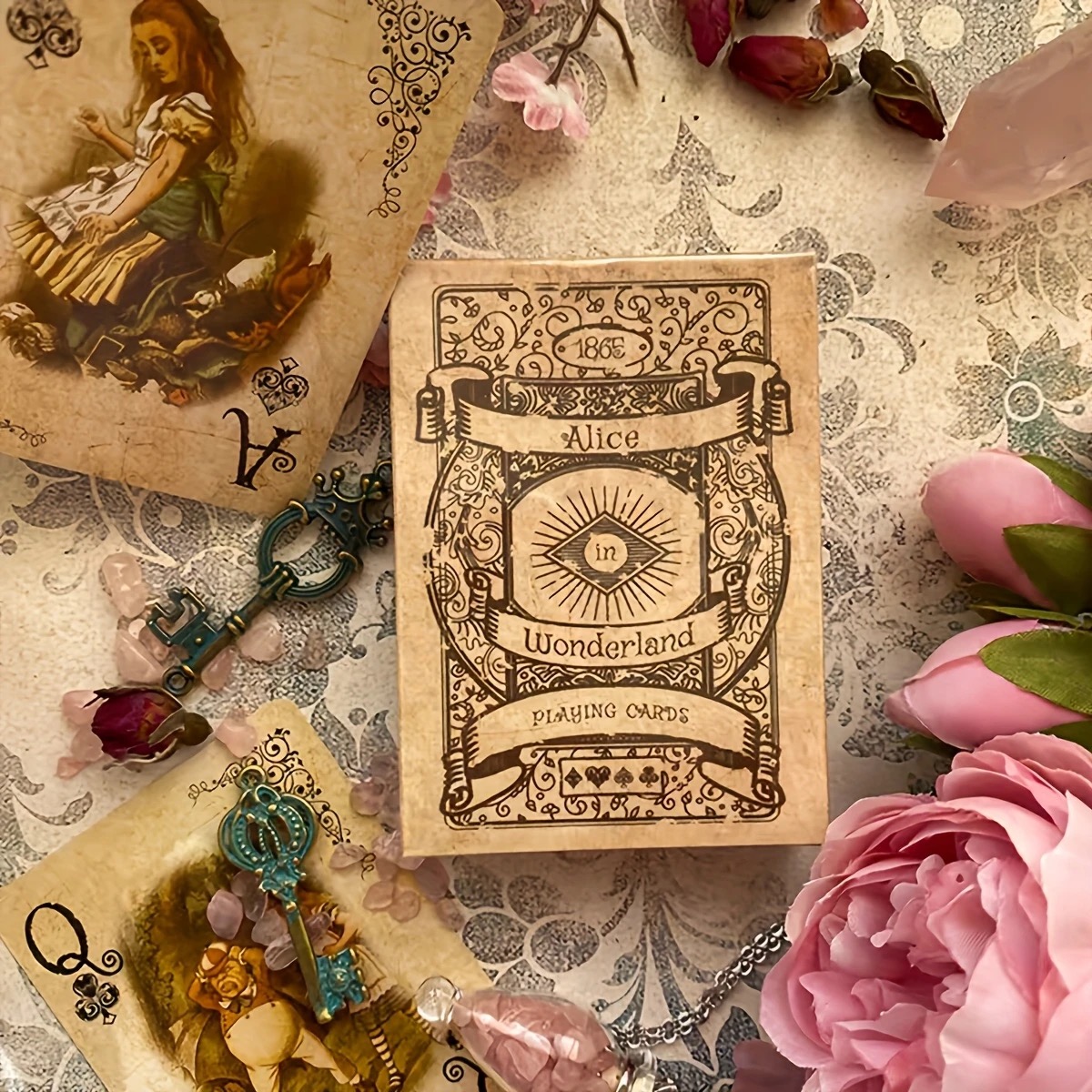 54 Stück Alice Vintage Paper P – Vintage Collectible Playing Cards Bewertung und Preis