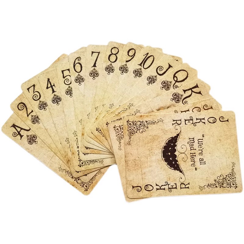 54 Stück Alice Vintage Paper P – Vintage Collectible Playing Cards Bewertung und Preis