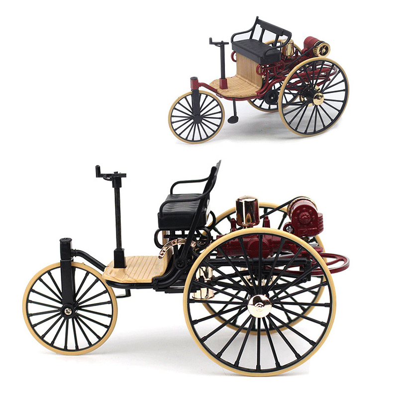 Simulations-Dreirad-Rückziehsp – Vintage Collectible Cars Bewertung und Preis