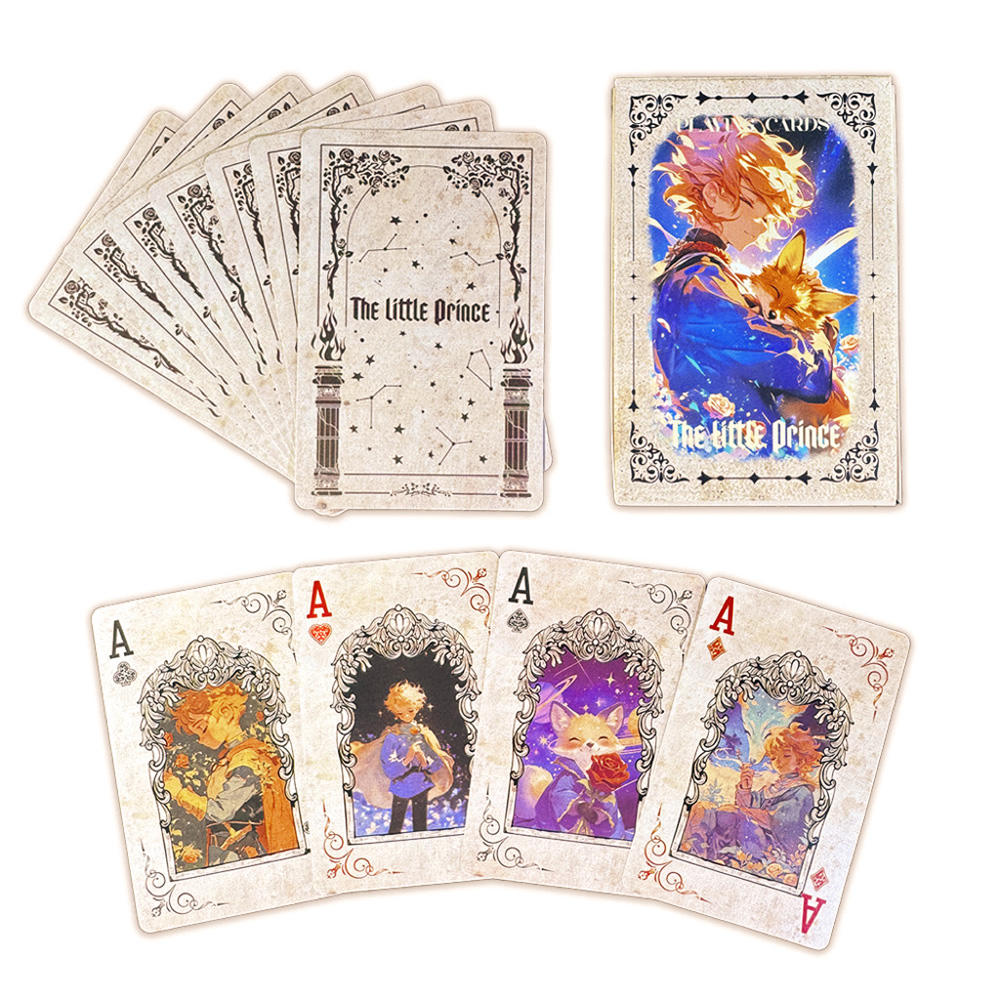 55 Stück 57*88mm Der kleine Pr – Vintage Collectible Playing Cards Bewertung und Preis