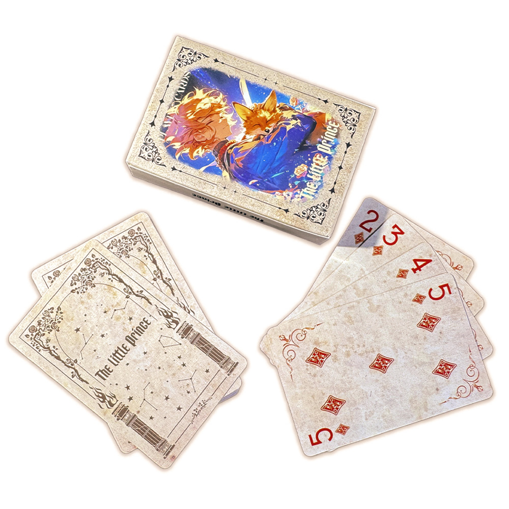 55 Stück 57*88mm Der kleine Pr – Vintage Collectible Playing Cards Bewertung und Preis