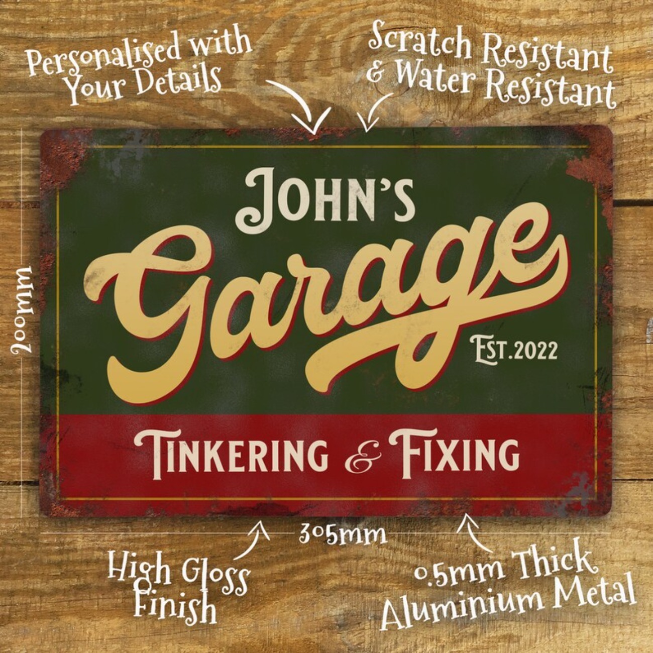 Individuell personalisiertes G – Vintage Collectible Signs Bewertung und Preis