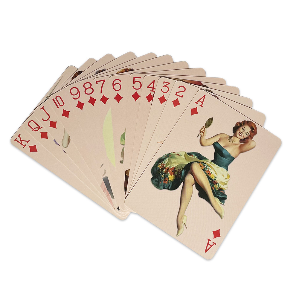 American Retro Sexy Beautiful  – Vintage Collectible Playing Cards Bewertung und Preis